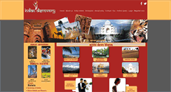 Desktop Screenshot of indiandiscovery.com